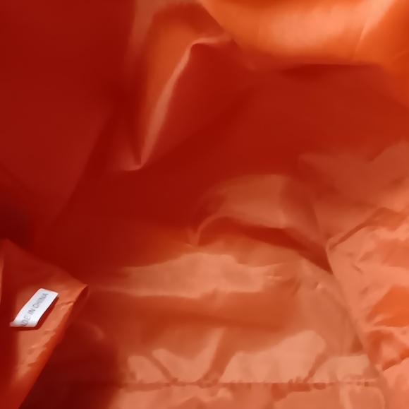 Neiman Marcus Orange Crocodile Embossed Leather Tote Bag - Picture 6 of 10